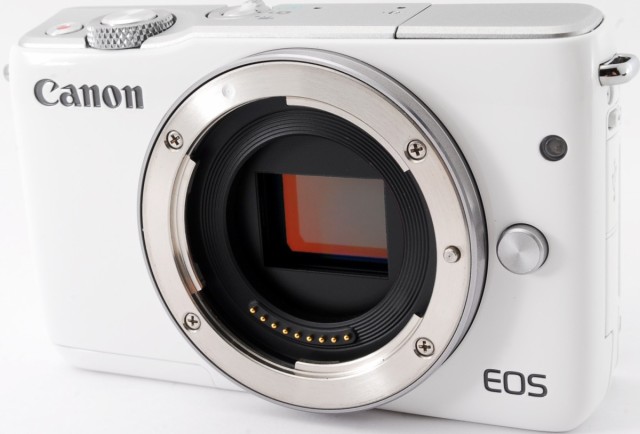 キヤノン ミラーレス一眼 CANON EOS M10 レンズキット ホワイト Wi-Fi搭載 SDカード付き 中古 届いてすぐに使える｜au PAY  マーケット