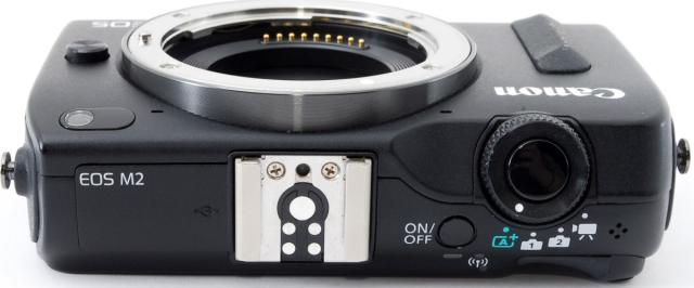 CANON キヤノン ミラーレス 中古 Wi-Fi搭載 EOS M2 ボディ ブラック 
