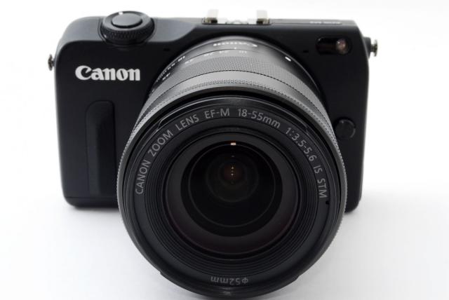 キヤノン ミラーレス CANON EOS M2 レンズキット ブラック 中古 Wi-Fi
