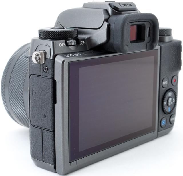 キヤノン ミラーレス CANON EOS M5 レンズキット 中古 Wi-Fi キヤノン ミラーレス CANON EOS M5 レンズキット 中古 Wi-Fi