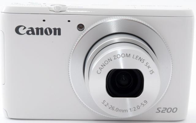 Canon キャノン PowerShot S200 ホワイト デジカメ 希少 Canon PowerShot S200 compact digital camera *white *made in