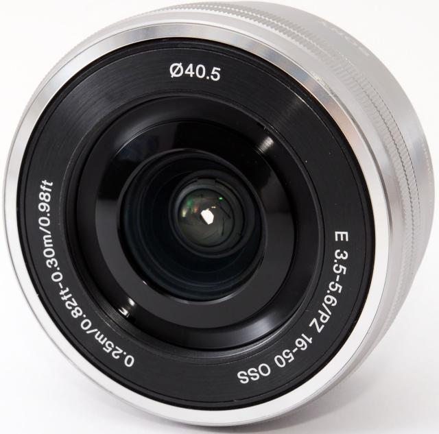 ソニー SONY ミラーレス 中古 交換レンズ E PZ 16-50mm F3.5-5.6 OSS SELP1650 シルバーの通販は