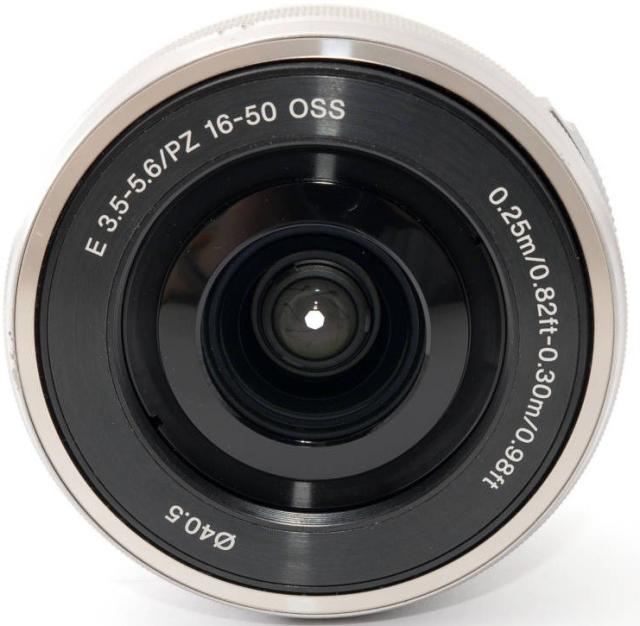 ソニー SONY ミラーレス 中古 交換レンズ E PZ 16-50mm F3.5-5.6 OSS SELP1650 シルバー_1