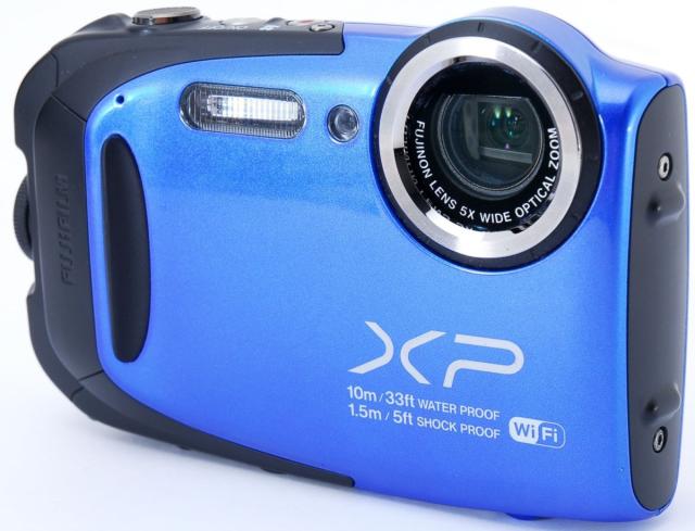 フジフイルム コンデジ FUJIFILM FinePix XP70 ブルー 中古 Wi