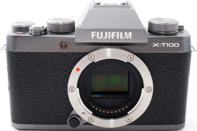 FUJIFILM X-T100 シャンパンゴールド レンズキット箱付き FUJIFILM