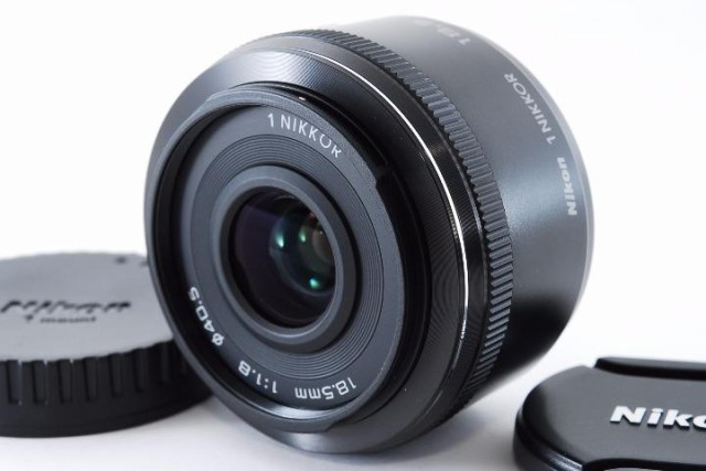 ニコン 交換レンズ Nikon 1 NIKKOR 18.5mm f/1.8 ブラック 中古 保証