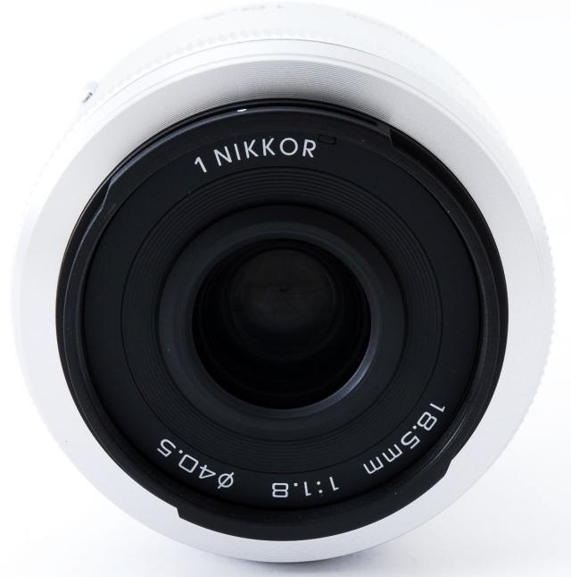 ニコン 交換レンズ 単焦点 Nikon 1 NIKKOR 18.5mm f/1.8 シルバー 中古 美品 長期保証_1