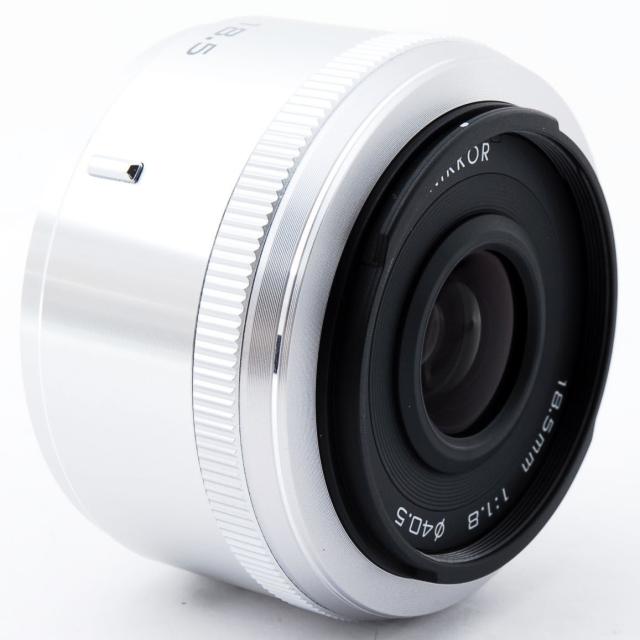 ニコン 交換レンズ 単焦点 Nikon 1 NIKKOR 18.5mm f/1.8 シルバー 中古 美品 長期保証_2