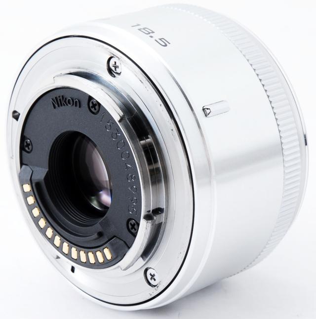 ニコン 交換レンズ 単焦点 Nikon 1 NIKKOR 18.5mm f/1.8 シルバー 中古 美品 長期保証_3