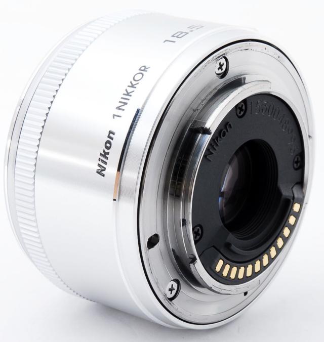 ニコン 交換レンズ 単焦点 Nikon 1 NIKKOR 18.5mm f/1.8 シルバー 中古 美品 長期保証_5