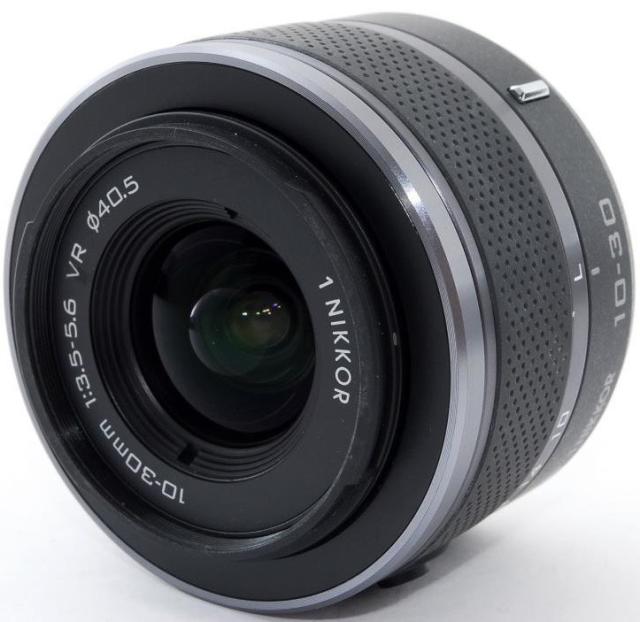 ミラーレス ニコン 交換レンズ Nikon 1 NIKKOR VR 10-30mm F/3.5-5.6 ブラック 中古 保証