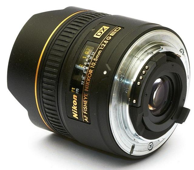 単焦点レンズ 中古 保証 Nikon ニコン AF DX Fisheye-Nikkor 10.5mm f 