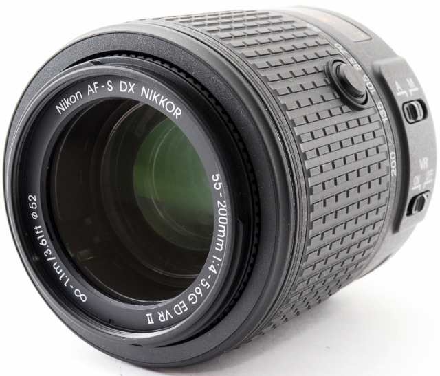 ニコン 望遠レンズ Nikon AF-S DX NIKKOR 55-200mm f/4-5.6G ED VR II 中古 保証