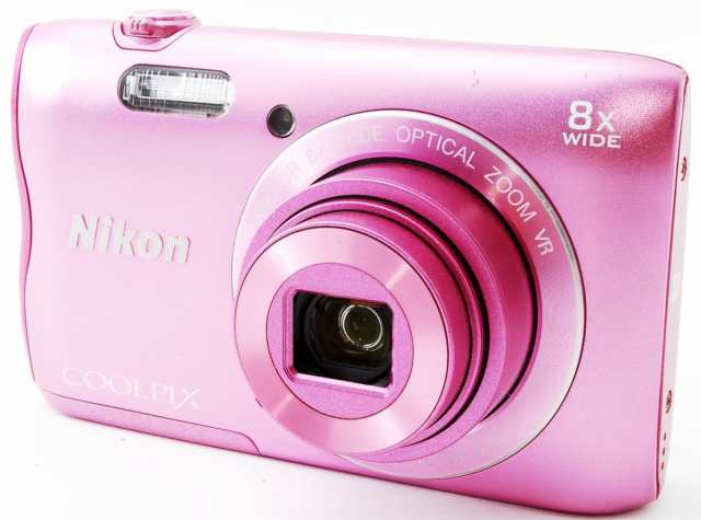 ニコン コンデジ Nikon COOLPIX A300 ピンク 中古 Wi-Fi搭載 SDカード