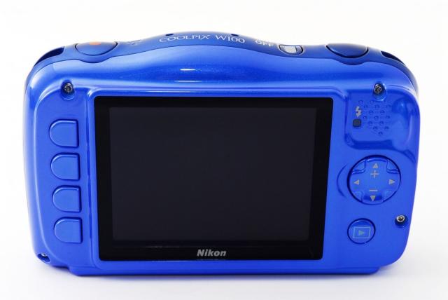 ニコン　Nikon COOLPIX W100 ブルー 防水 元箱付属 デジタルカメラ 防水 Nikon ニコン COOLPIX W100 ブルー 中古 Wi-Fi