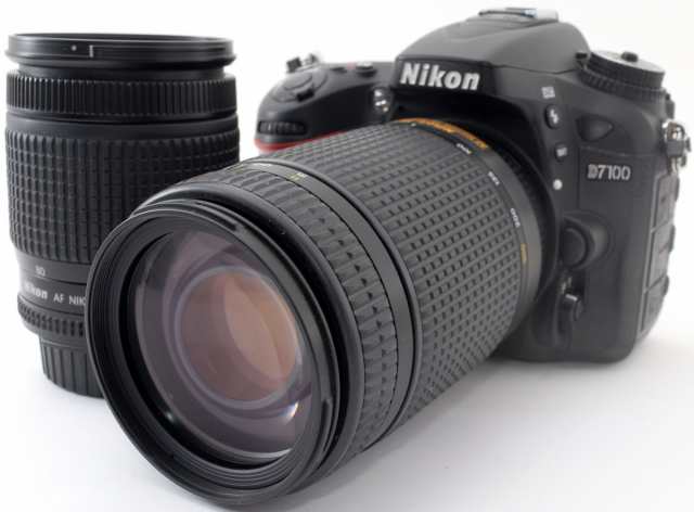 ニコン デジタル一眼 Nikon D7100 ダブルズームセット 中古 新品SD ...