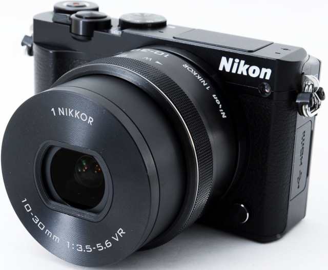 送料無料 ミラーレス ニコン Nikon 1 J5 レンズキット ブラック Wi-Fi