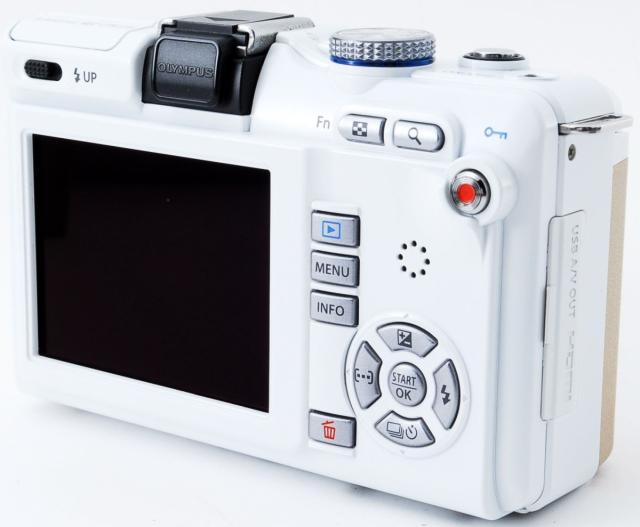オリンパス ミラーレス OLYMPUS E-PL1s レンズキット ホワイト 中古 新品SDカード付き 届いてすぐに使える 付属品充実 手振れ補正 動画撮影