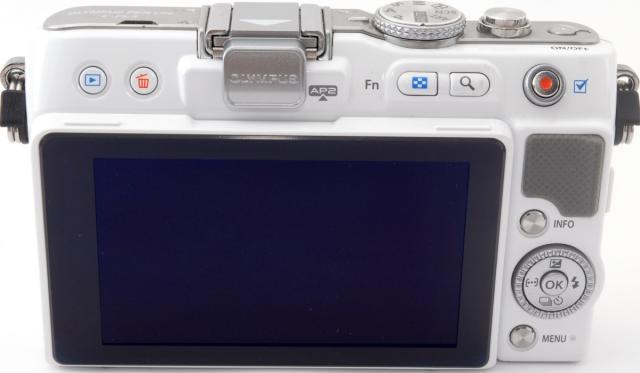 オリンパス ミラーレス OLYMPUS PEN Lite E-PL3 ダブルズームキット ホワイト 中古 新品SDカード付き 届いてすぐに使える 手振れ補正 動画撮影_2