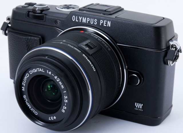 ミラーレス Wi-Fi OLYMPUS オリンパス PEN E-P5 レンズキット ブラック