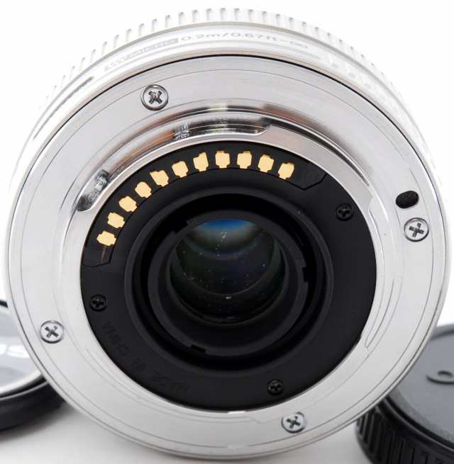 単焦点レンズ おすすめ 美品 OLYMPUS オリンパス M.ZUIKO DIGITAL 17mm F2.8 シルバー 中古