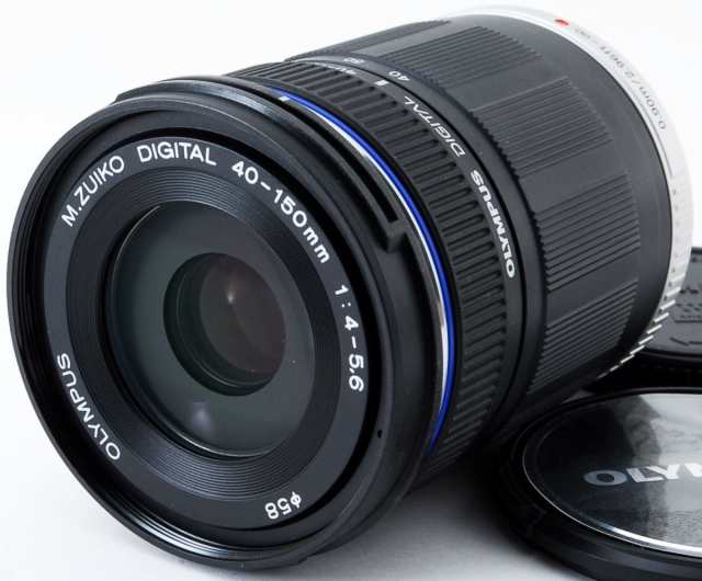 オリンパス 望遠レンズ OLYMPUS M.ZUIKO DIGITAL ED 40-150 ブラック 中古 保証