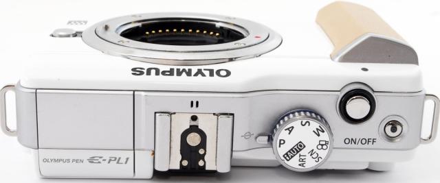 オリンパス OLYMPUS ミラーレス PEN E-PL1 ボディ ホワイト 中古 新品