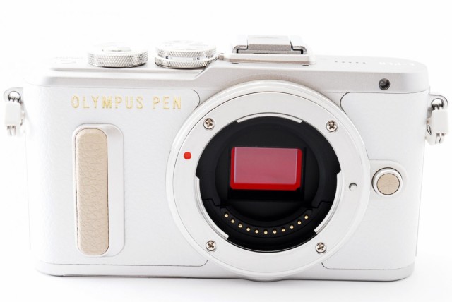 オリンパス ミラーレス OLYMPUS PEN E-PL8 レンズキット ホワイト 中古