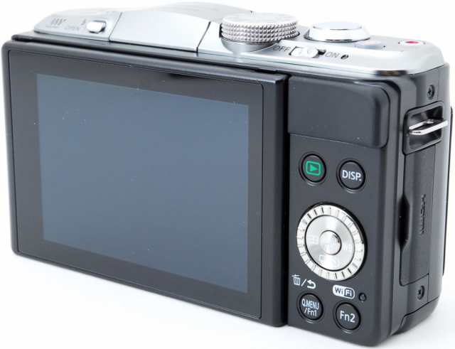 パナソニック Panasonic ミラーレス LUMIX DMC-GF6 ダブルズームレンズキット ブラック 中古 Wi-Fi搭載 新品SDカード付き