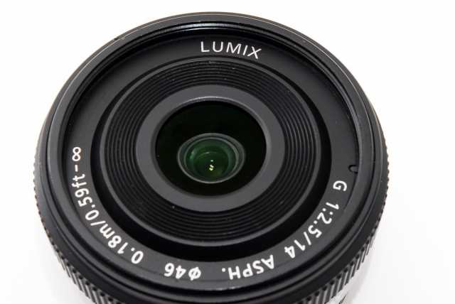 単焦点レンズ 中古 Panasonic パナソニック LUMIX G 14mm/F2.5 ASPH. H-H014