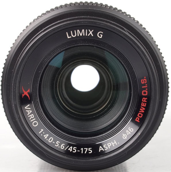 パナソニック H-PS45175-K LUMIX G X VARIO PZ 45-175mm/F4.0-5.6 ASPH./POWER O.I.S. ブラック □美品□ パナソニック(Panasonic) 望遠ズームレンズ マイクロフォー