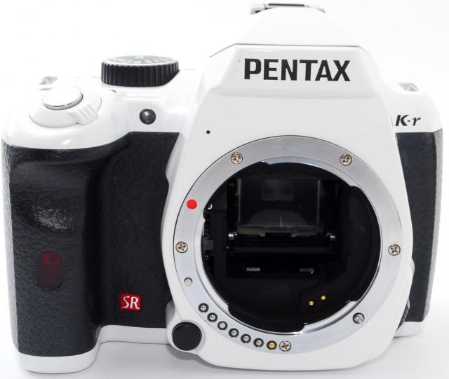 ペンタックス デジタル一眼 PENTAX K-r ホワイト レンズキット 中古