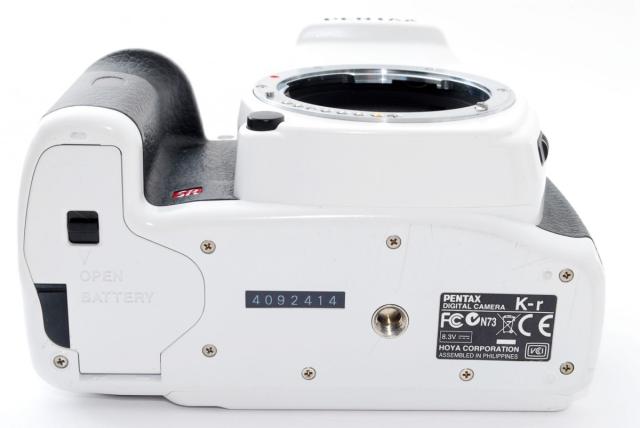 ペンタックス デジタル一眼 PENTAX K-r ホワイト レンズキット 中古