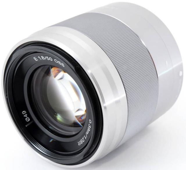 ソニー(SONY) E 50mm F1.8 OSS(シルバー) SEL50F18 Eマウント用 APS-C