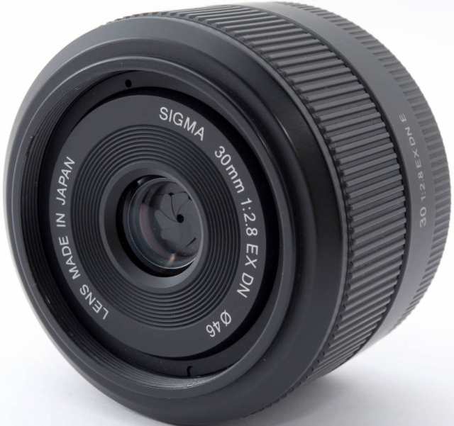 シグマ 交換レンズ SIGMA 30mm F2.8 DN ブラック ソニー用 中古 保証