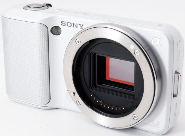 ソニー ミラーレス SONY α NEX-3 ズームレンズキット ホワイト 中古 