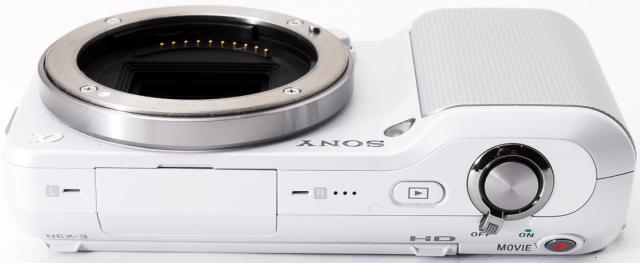 ソニー ミラーレス SONY α NEX-3 ズームレンズキット ホワイト 中古