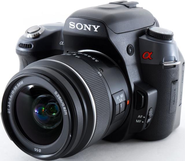 ソニー デジタル一眼 SONY α550 レンズキット 中古 新品SDカード付き 届いてすぐに使える 長期保証