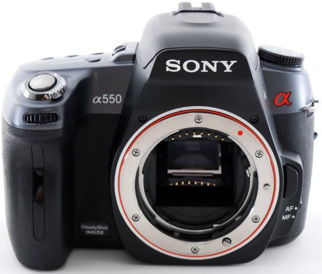 ソニー デジタル一眼 SONY α550 レンズキット 中古 新品SDカード付き 届いてすぐに使える 長期保証_1