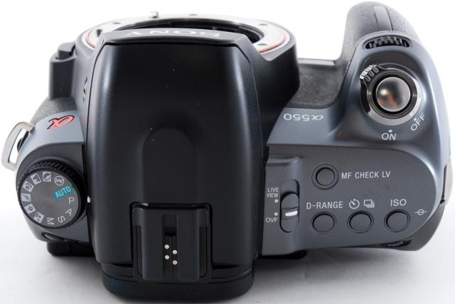 ソニー デジタル一眼 SONY α550 レンズキット 中古 新品SDカード付き 届いてすぐに使える 長期保証_5