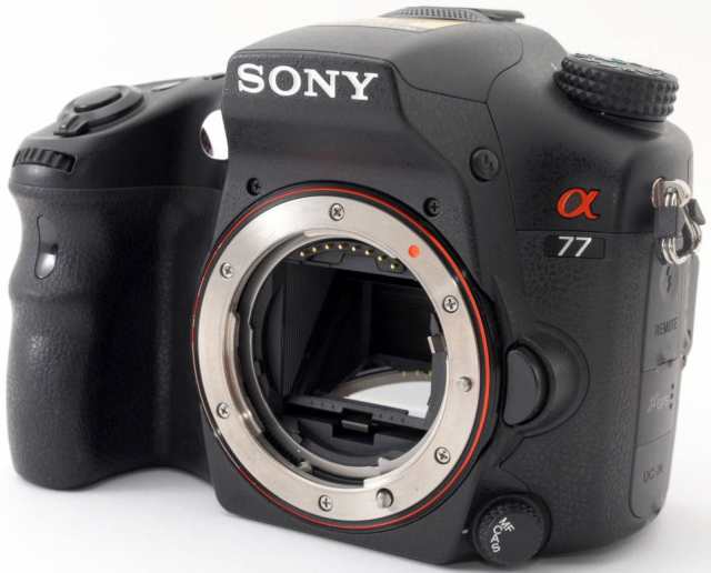 ソニー デジタル一眼 SONY α77 ボディ SLT-A77V 新品SDカード＆多数おまけ付き