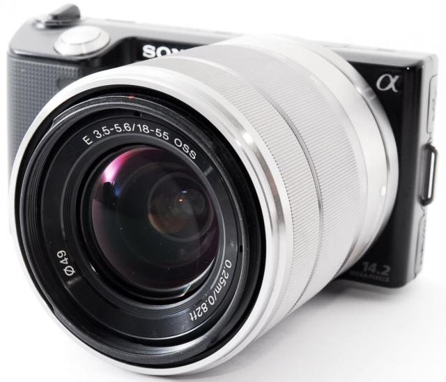 SONY NEX-5 シルバー　18-55mmレンズキット SONY nex5 18-55mmレンズキット SONY NEX-5 シルバー ズームレンズ18