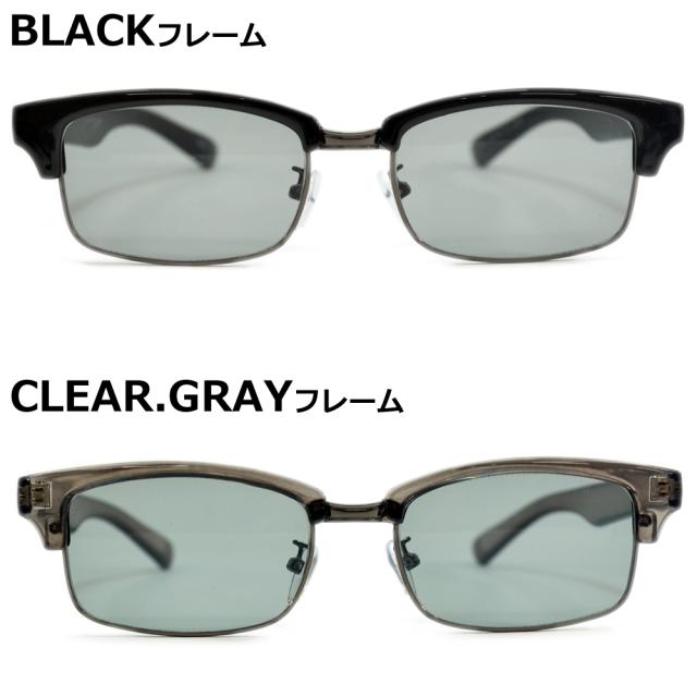 EFFECTOR over drive サーモント　ハーフリム　サングラスメガネ EFFECTOR 未使用 エフェクター サングラス over drive オーバー