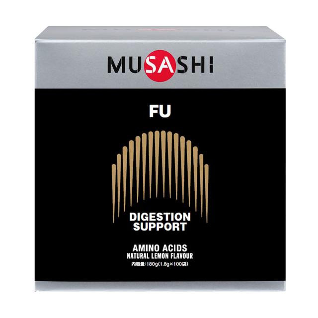 MUSASHI（ムサシ） FU フー 100本入（スティック1本1.8g） アミノ酸 サプリメント 栄養の摂取 ウェイトアップ パワーアップ 人口甘味料不使用 正規品取扱店