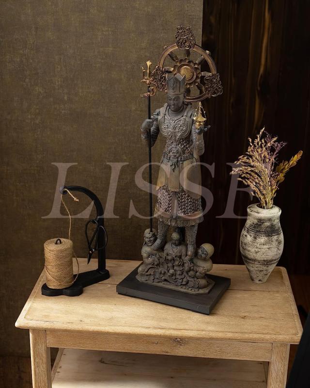 イスム S-Class 兜跋毘沙門天 インテリア 雑貨 置物 仏像 メーカー直送