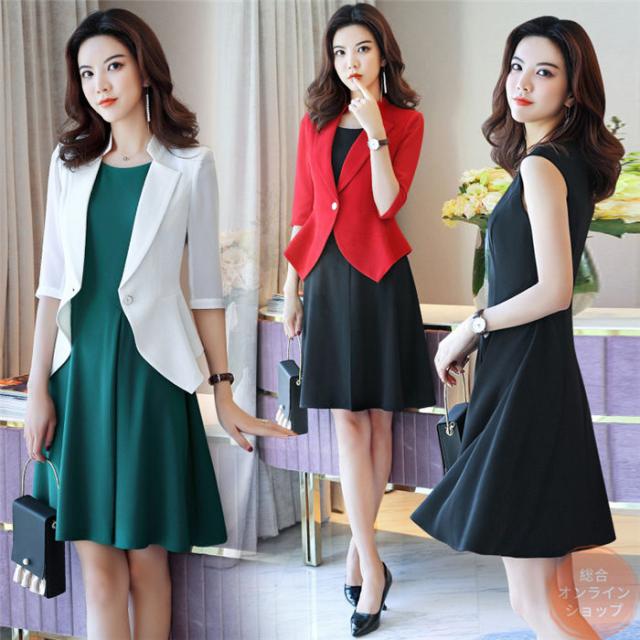 スーツ レディース 大きいサイズ フォーマルワンピース フォーマルスーツ オフィス ワンピース ジャケット ビジネス ロングワンピースの通販はau Pay マーケット 総合オンラインショップ