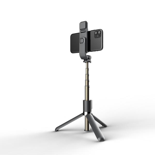 RURILIFE 自撮り棒 じどり棒 スマホ三脚スタンド スマホ三脚リモコン