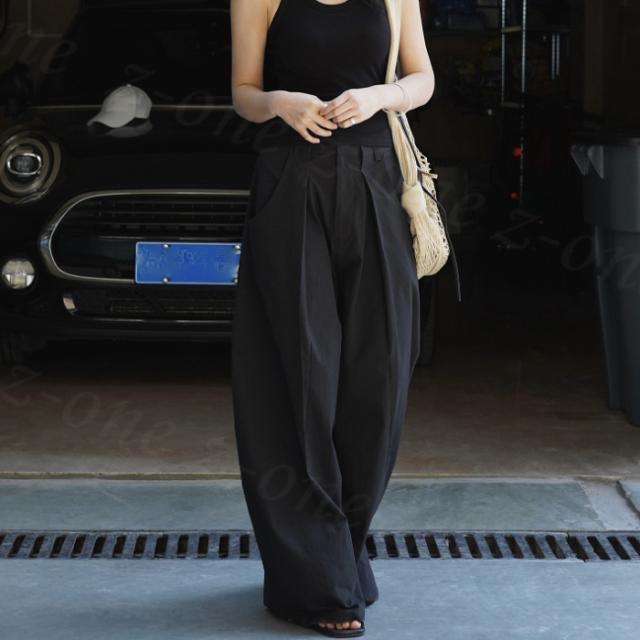 パンツ カーブパンツ レディース 速乾 ボトムス ズボン ワイドパンツ タックパンツ きれいめ カジュアル ポケット付き ロング丈 ハイウエスト 無地 イージーワイドカーブパンツ クリスマスプレゼント パンツ カーブパンツ レディース 速乾 ボトムス ズボン ワイドパンツ