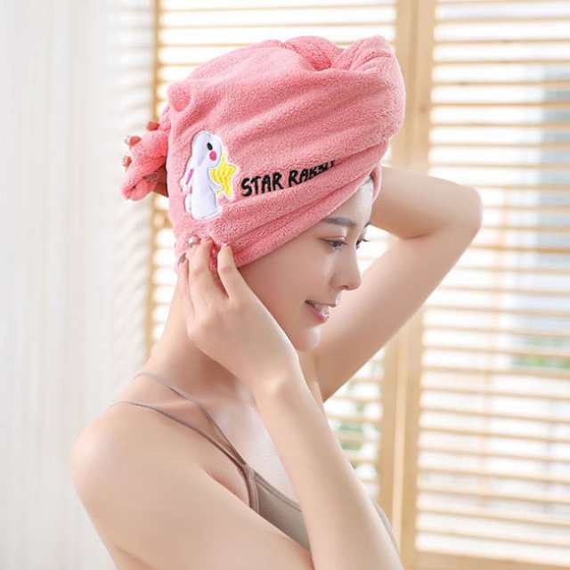秋新作 ヘアドライタオル 速乾 ヘアターバン レディース シャワーキャップ 吸水 髪干し ドライヘアキャップ ふわふわ 強い吸水性 お風呂の通販はau  PAY マーケット - z-one モール