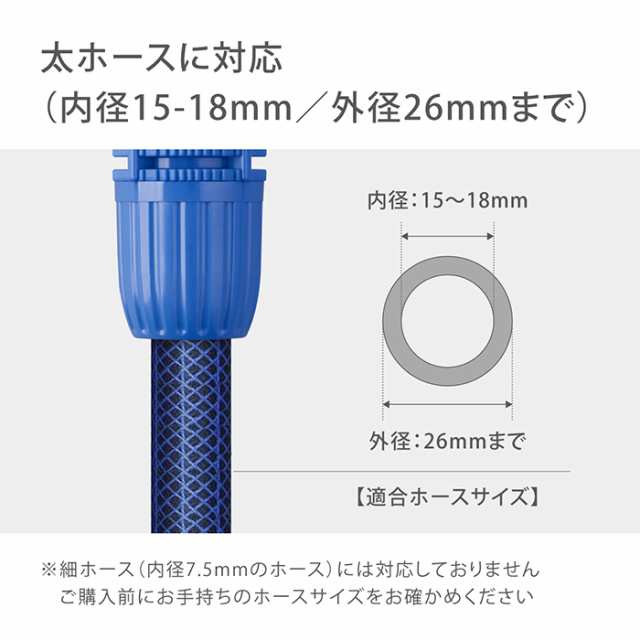 ホースジョイント ホースジョイントニップルL G042FJ タカギ takagi 公式 安心の2年間保証｜au PAY マーケット